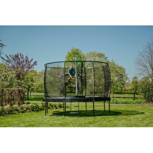 Trampolina EXIT Allure Classic ø427 cm - zielona
