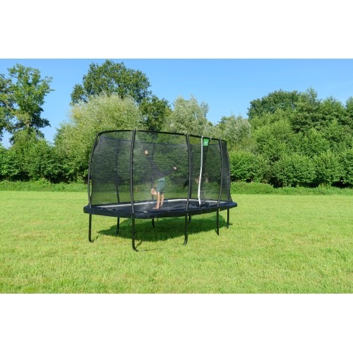 Trampolina EXIT Allure Classic 214x366 cm, czarna
