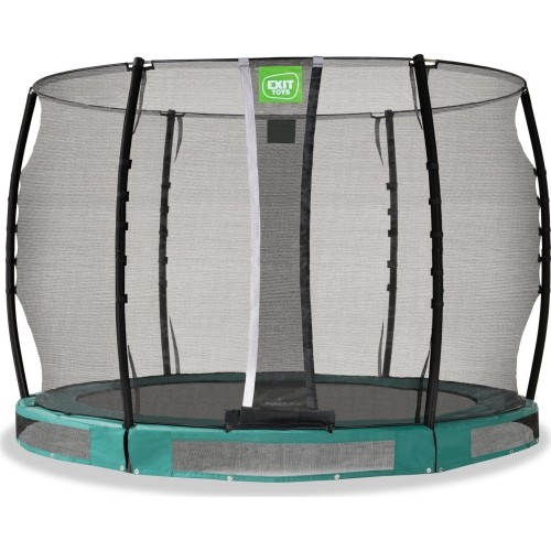 Trampolina naziemna EXIT Allure Classic ø305 cm - zielona