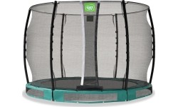 Trampolina naziemna EXIT Allure Classic ø305 cm - zielona