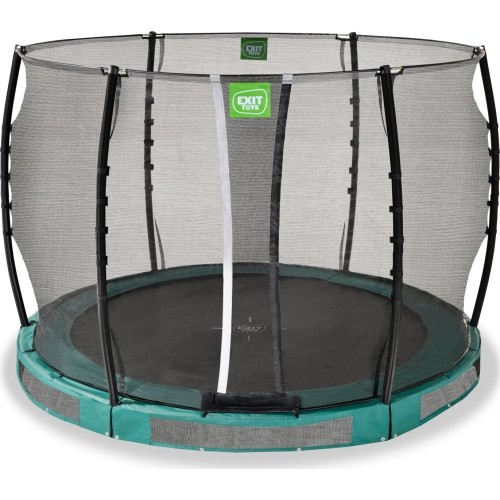 Trampolina naziemna EXIT Allure Classic ø305 cm - zielona