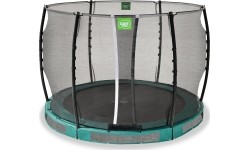 Trampolina naziemna EXIT Allure Classic ø305 cm - zielona