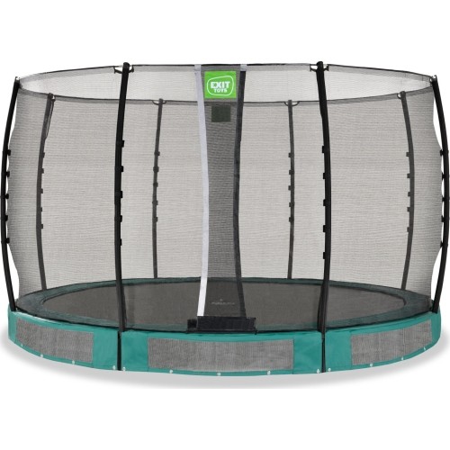 EXIT Allure Classic trampolina gruntowa ø366 cm – zielona