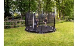 EXIT Allure Classic trampolina gruntowa ø366 cm – zielona