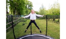EXIT Allure Classic trampolina gruntowa ø366 cm – zielona