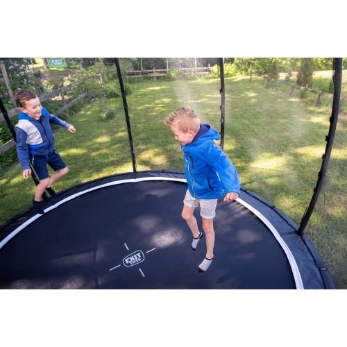 EXIT Allure Classic trampolina gruntowa ø366 cm – zielona