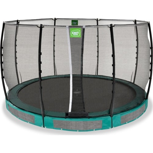 EXIT Allure Classic trampolina gruntowa ø366 cm – zielona