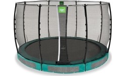 EXIT Allure Classic trampolina gruntowa ø366 cm – zielona