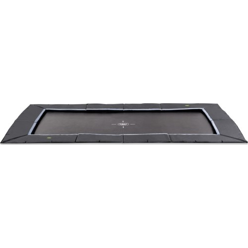 Trampolina sportowa naziemna EXIT Dynamic 275x458 cm, czarna