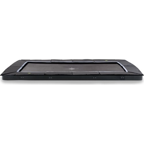 Trampolina sportowa naziemna EXIT Dynamic 275x458 cm, czarna