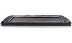 Trampolina sportowa naziemna EXIT Dynamic 275x458 cm, czarna