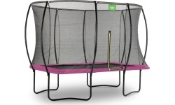 Trampolina EXIT Silhouette 214x305 cm, różowa