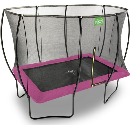 Trampolina EXIT Silhouette 214x305 cm, różowa