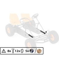 Przedłużki tylnej ramy Duo Coaster