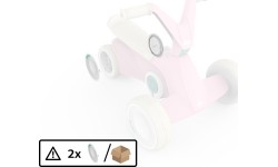 BERG GO² Pink – osłona tylnego koła (2 szt.)