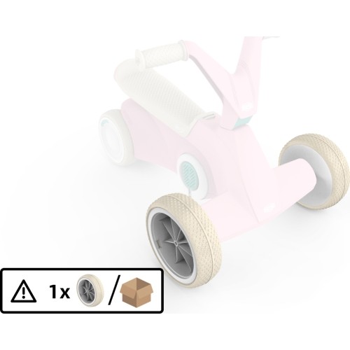 BERG GO² Pink – koło przednie
