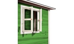 Drewniany domek dla dzieci EXIT Loft 300, zielony