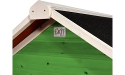 Drewniany domek dla dzieci EXIT Loft 300, zielony
