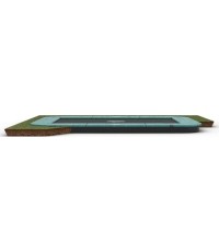 Trampolina BERG SPORTS Ultim Champion FlatGround 330, zielona