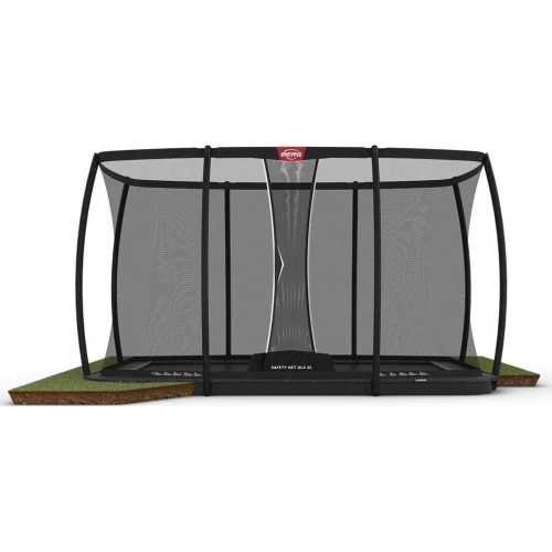 BERG Ultim Champion FlatGround 410 szary + siatka ochronna DLX XL