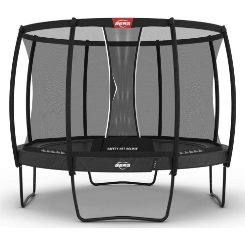 Trampolina BERG Elite Regular 330 szara + siatka ochronna Deluxe