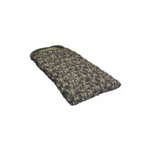 Łóżko polowe ze śpiworem Zfish Flat Camo 220x100 cm