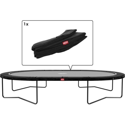 Grand Favorit osłona sprężyn do trampoliny Regular Padding 520, czarna