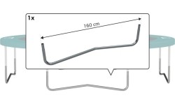 Favorit - noga W 380 (160 cm)