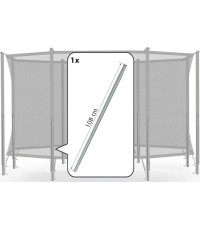 Dolna rura siatki ochronnej Comfort Berg z uchwytem sprężyny, 108 cm
