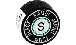 Skórka do kija bilardowego Kamui Black Soft 13 mm