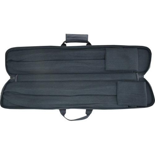 Etui na kije bilardowe Buffalo De Luxe 4B-8S, czarne