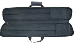 Etui na kije bilardowe Buffalo De Luxe 4B-8S, czarne