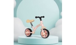 Rowerek trójkołowy dla dzieci koła EVA regulowane siodełko różowy ECOTOYS