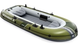 Ponton dmuchany Seahawk 3 3-osobowy pompka 2 wiosła INTEX 66333
