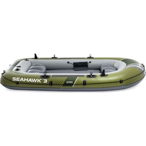 Ponton dmuchany Seahawk 3 3-osobowy pompka 2 wiosła INTEX 66333