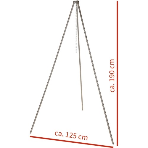 Żelazny trójnóg MFH, 1,9 m