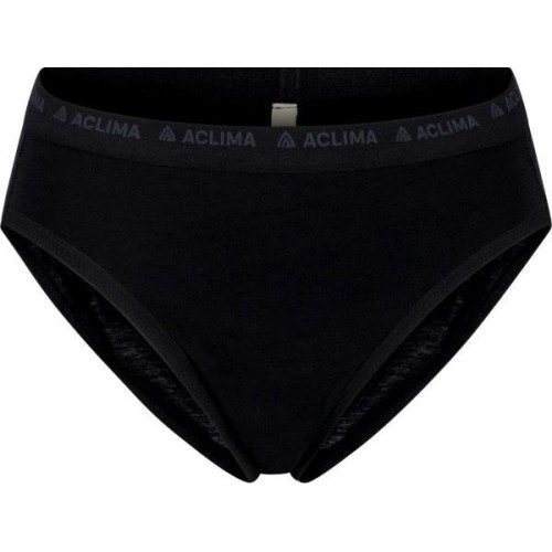 Majtki damskie Aclima LW, Jet Black, rozmiar XS - 123