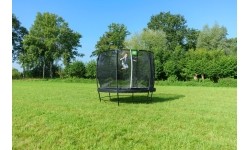Trampolina EXIT Lotus Premium ø305 cm, czarna