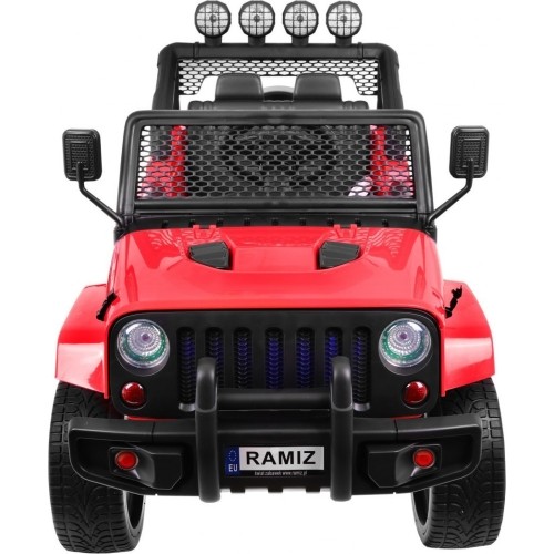 Pojazd elektryczny dla dzieci Raptor Drifter 4 x 4 czerwony