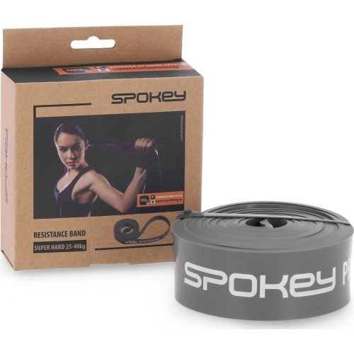 Guma treningowa Spokey POWER II, twarda, szara