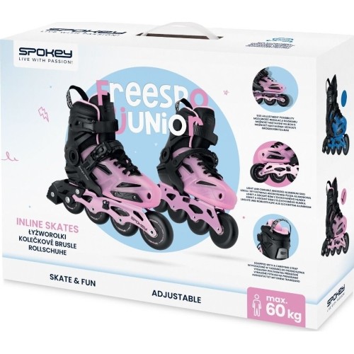 Regulowane rolki dziecięce Spokey FREESPO JUNIOR