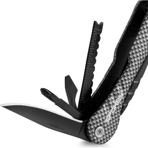 Multitool Spokey Carbon SX, czarny