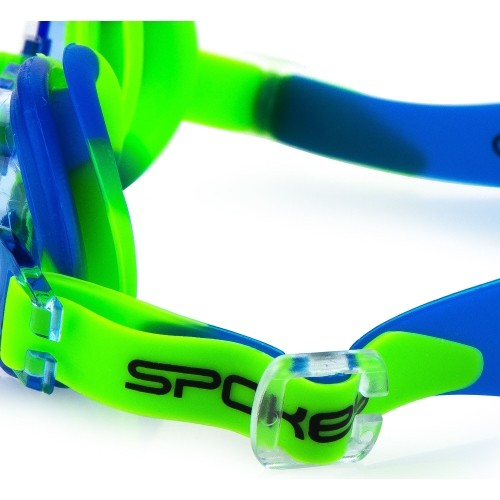 Dziecięce okulary do pływania zielone Spokey JELLYFISH