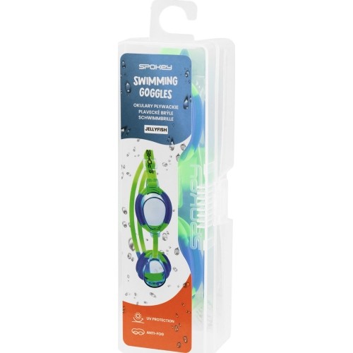 Dziecięce okulary do pływania zielone Spokey JELLYFISH