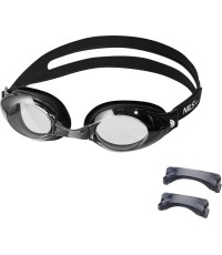 Czarne okulary pływackie NILS Aqua NQG130AF