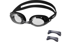 Czarne okulary pływackie NILS Aqua NQG130AF