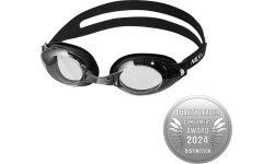 Czarne okulary pływackie NILS Aqua NQG130AF