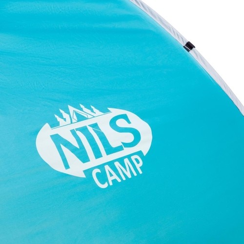 Namiot plażowy pop-up Nils Camp NC3174 turkusowo-szary