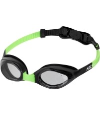 Dziecięce okulary pływackie Nils Aqua NQG170AF czarno-zielone