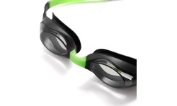 Dziecięce okulary pływackie Nils Aqua NQG170AF czarno-zielone